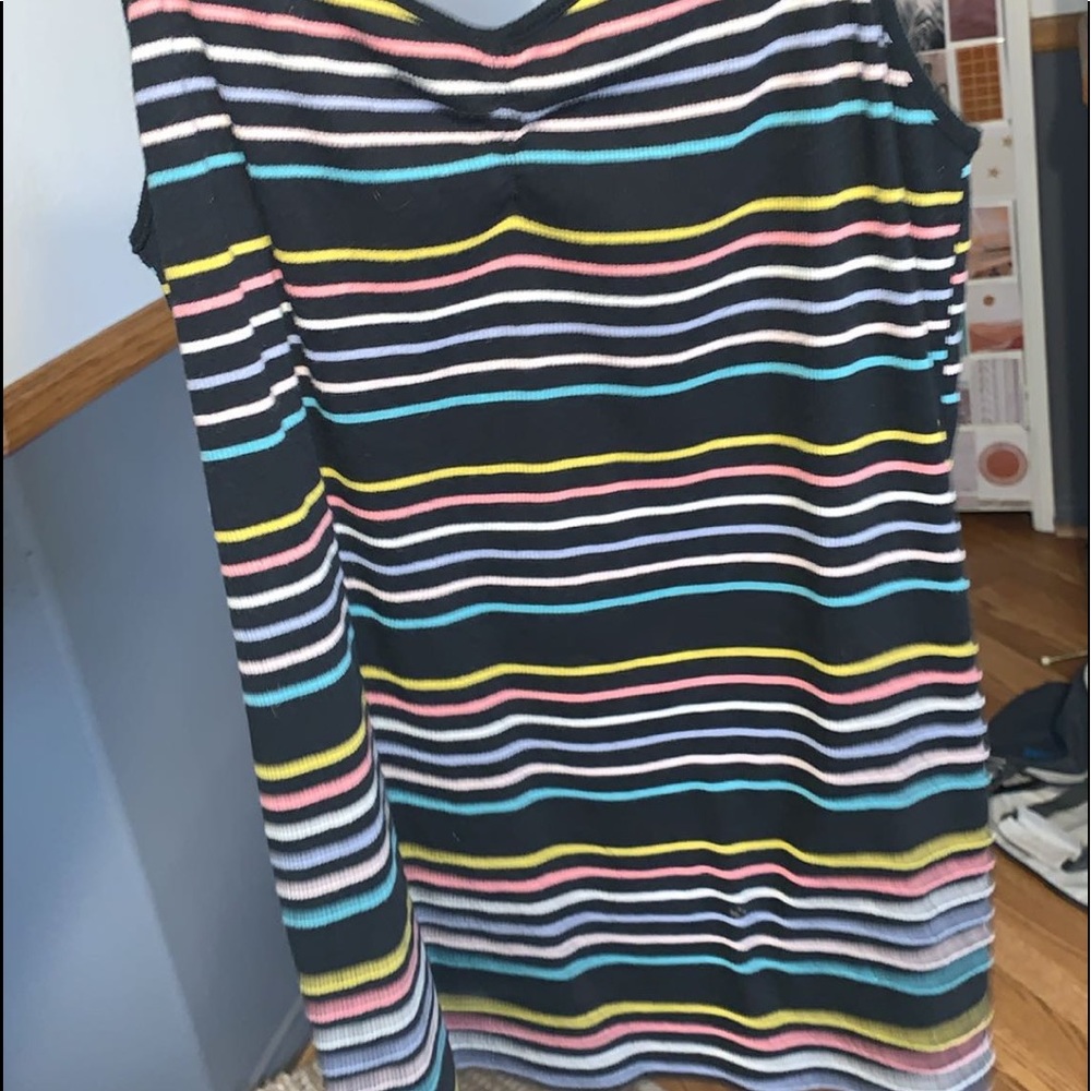 Stripped tank top
